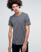 Minimum Delta Slub T-shirt In Grey - Gray