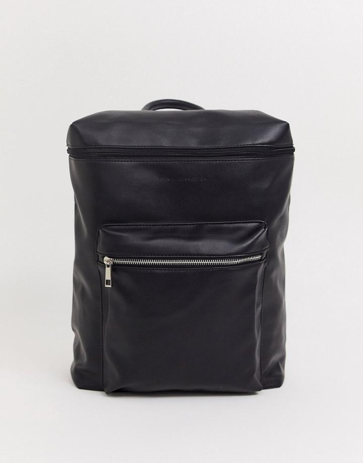 French Connection Faux Leather Backpack