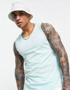 Nike Club Tank Top In Aqua-blues