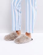 Bedroom Athletics Gwen Lux Fur Mule - Pink