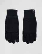 Jack & Jones Touchscreen Gloves - Black