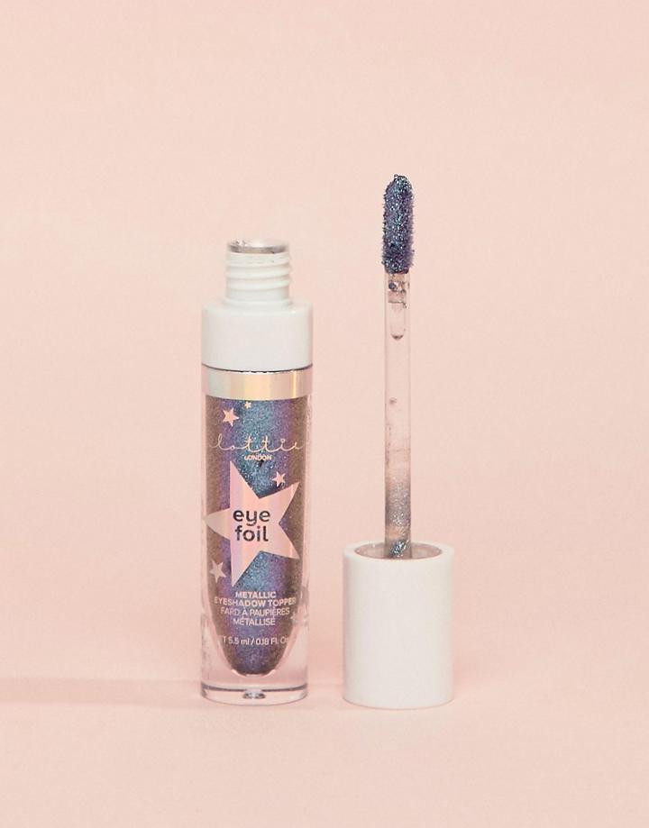 Lottie London Metallic Liquid Foil Eye Shadow Topper - Fire-multi