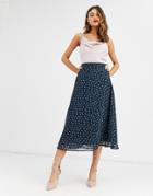 Y.a.s Ditsy Floral Midi Skirt