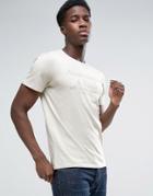 Abercrombie & Fitch T-shirt Muscle Slim Fit Garment Dye Tonal Print In Gray - Gray