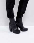 Asos Earthling High Ankle Boots - Black