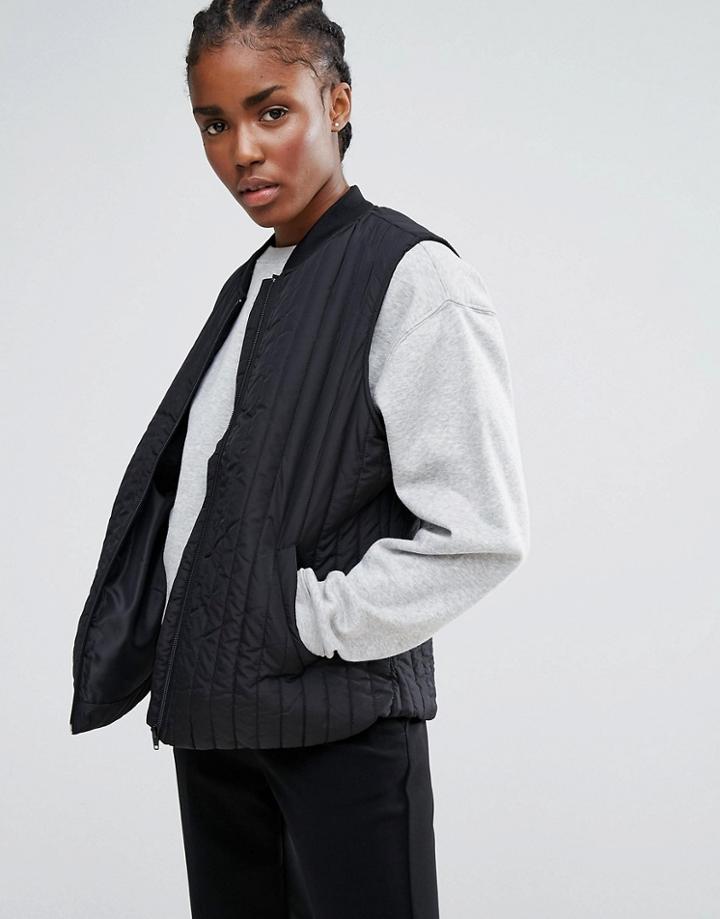 B.young Quilted Vest - Black