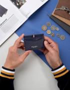 Fred Perry Scotch Grain Card Holder In Navy - Navy