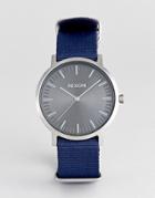 Nixon A1059 Porter Canvas Watch In Navy - Navy
