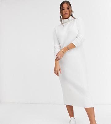 Micha Lounge Curve Turtleneck Column Knitted Dress