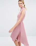 Keepsake Break Even Mini Dress - Rose Pink