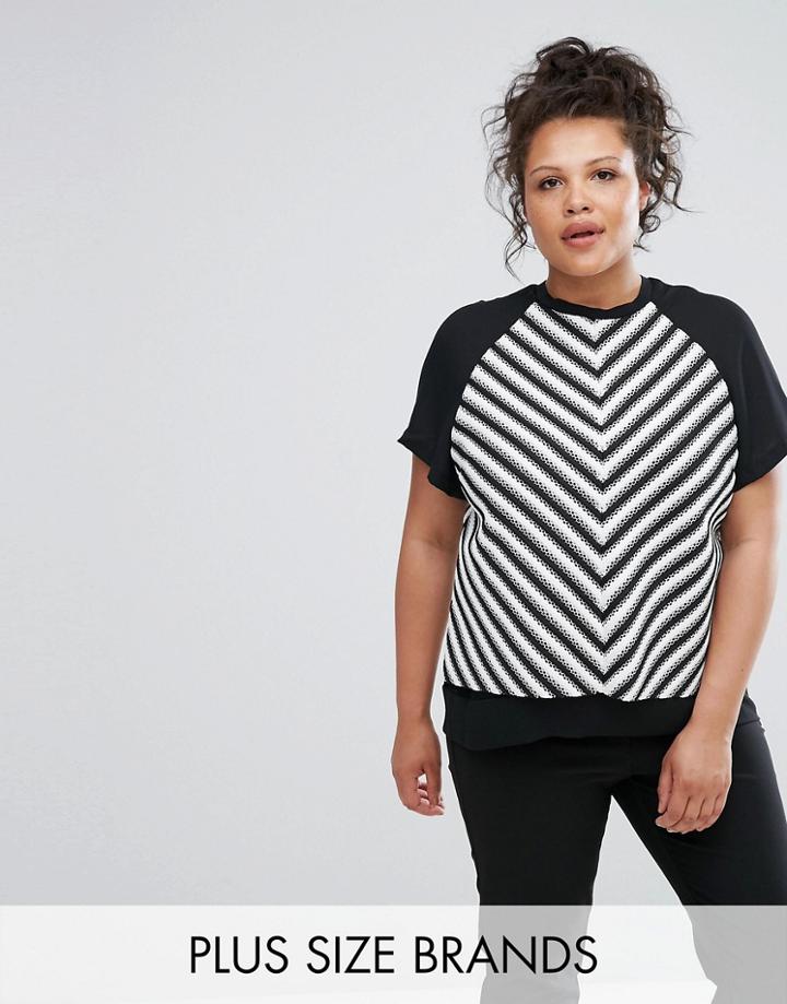 Elvi Airtex Mono Top - Multi