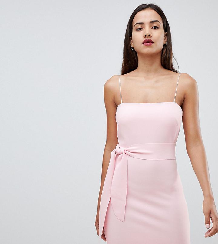 Bec & Bridge Exclusive Spaghetti Strap Mini Dress - Pink