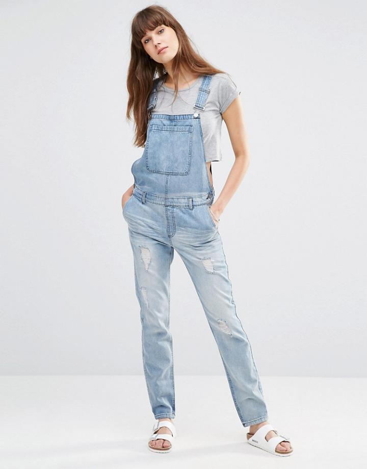 Noisy May Kayla Jumpsuit - Blue