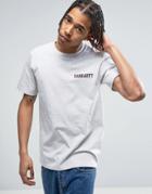 Carhartt Wip College Script Regular Fit T-shirt - Gray
