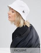 New Era White Bucket Hat - White