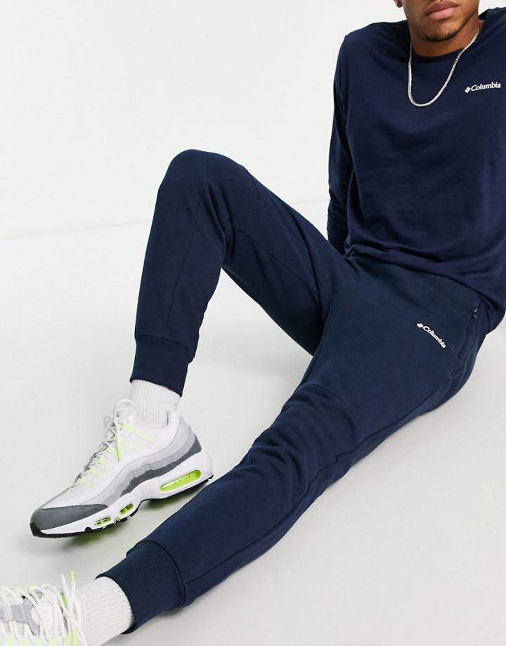 Columbia Freemont Sweatpants In Navy