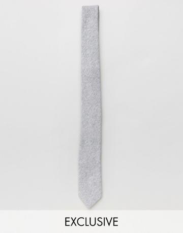 Noak Jersey Blade Tie - Gray