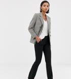 Mango Tailored Flare Pants In Black