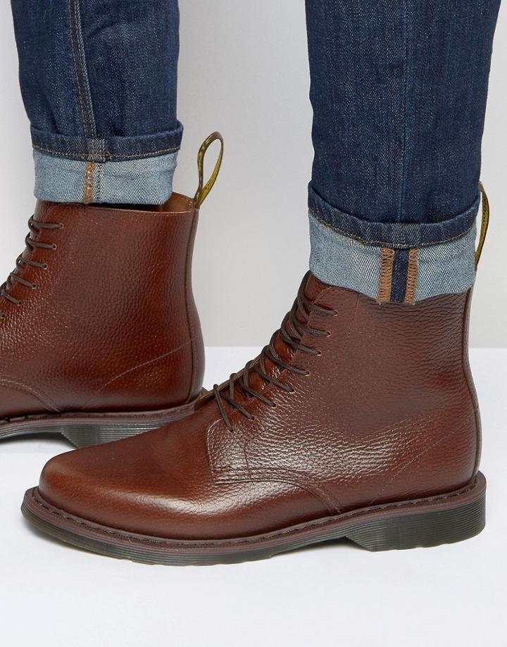 Dr Martens Eldritch 8 Eye Boots - Brown