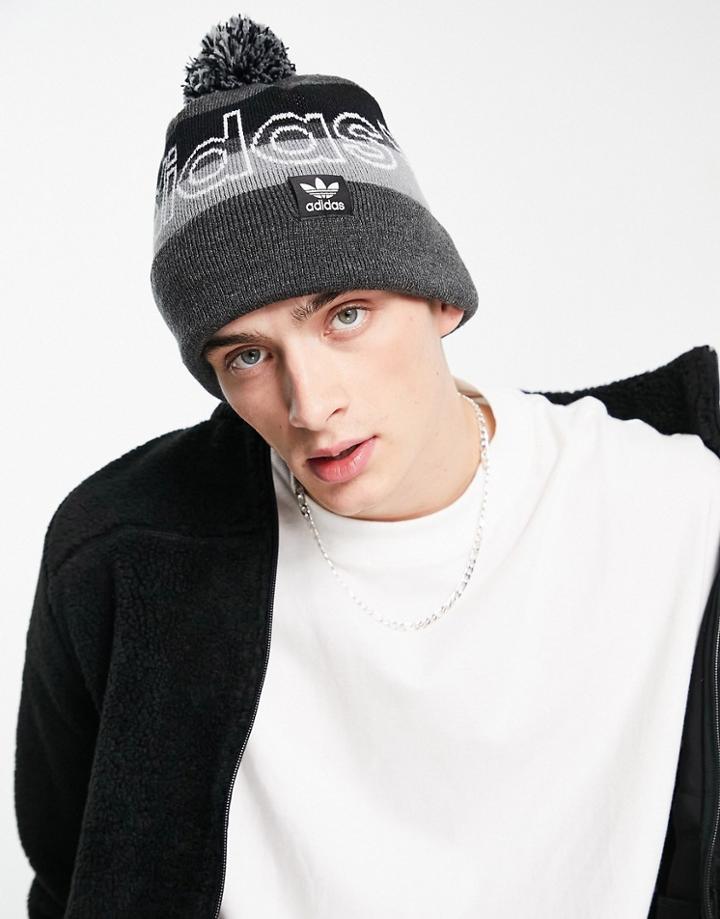 Adidas Originals Grove Beanie In Gray