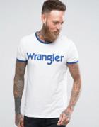 Wrangler Kabel T-shirt - White