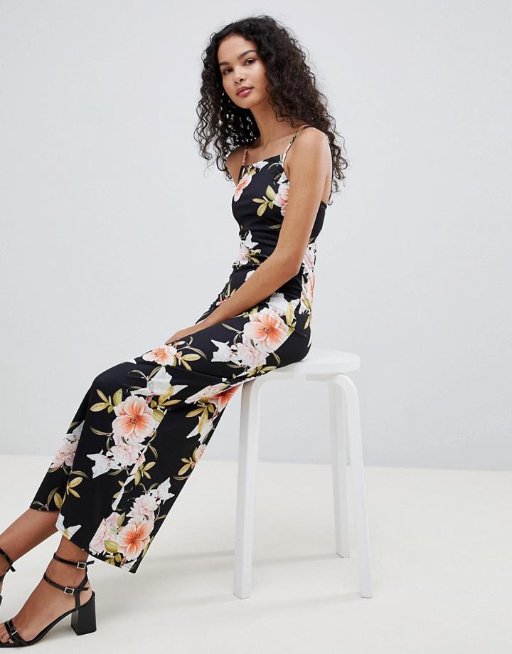Lasula Floral Maxi Dress-multi