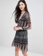 Diya Dress With Long Sleeves - Multi