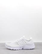 Nike Air Presto Sneakers In White