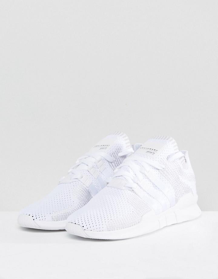 Adidas Originals Eqt Support Adv Primeknit Sneakers In White By9391 - White