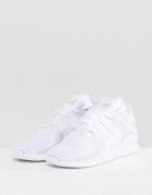 Adidas Originals Eqt Support Adv Primeknit Sneakers In White By9391 - White