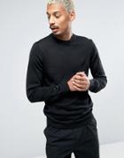 Casual Friday Sweater In Wool Mix - Black