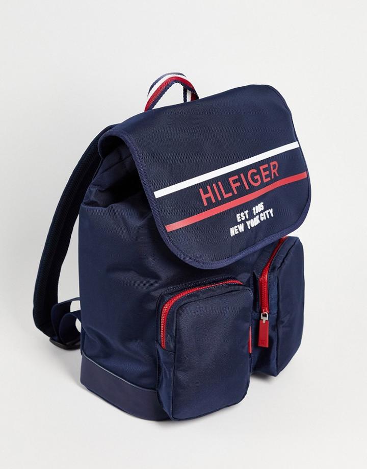 Tommy Hilfiger Archie Cordura Backpack-navy