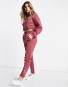 The Couture Club Sweatpants In Mauve-pink