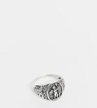Reclaimed Vintage Inspired The Sterling Silver Chunky Cherub Signet Ring