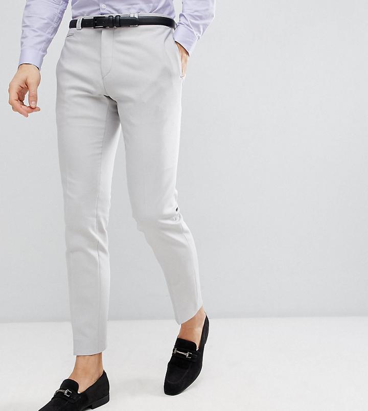 Noak Skinny Wedding Suit Pants - Blue