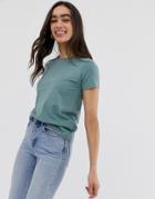 Asos Design Ultimate T-shirt With Crew Neck In Teal - Green