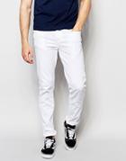 New Look Skinny Jeans In White - White