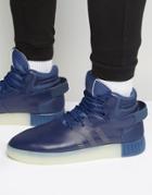 Adidas Originals Tubular Invader Sneakers In Blue S81793 - Blue