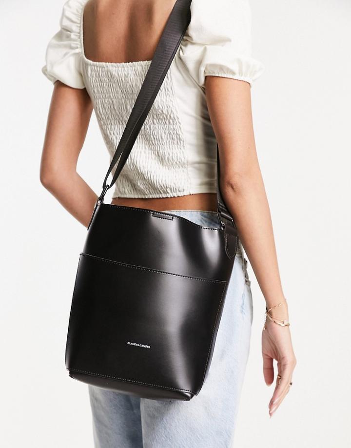 Claudia Canova Bucket Bag In Black
