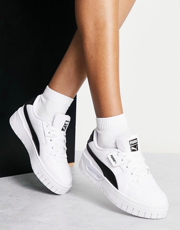 Puma Cali Dream Sneakers In White And Black