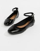 Asos Design Lennox Ballet Flats - Black