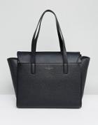 Pauls Boutique Black Structrued Winged Tote Bag - Black