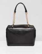 Urbancode Handheld Bag With Chain Detail Handle - Blue
