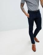 Kronstadt Fine Cord Slim Fit Pants - Navy