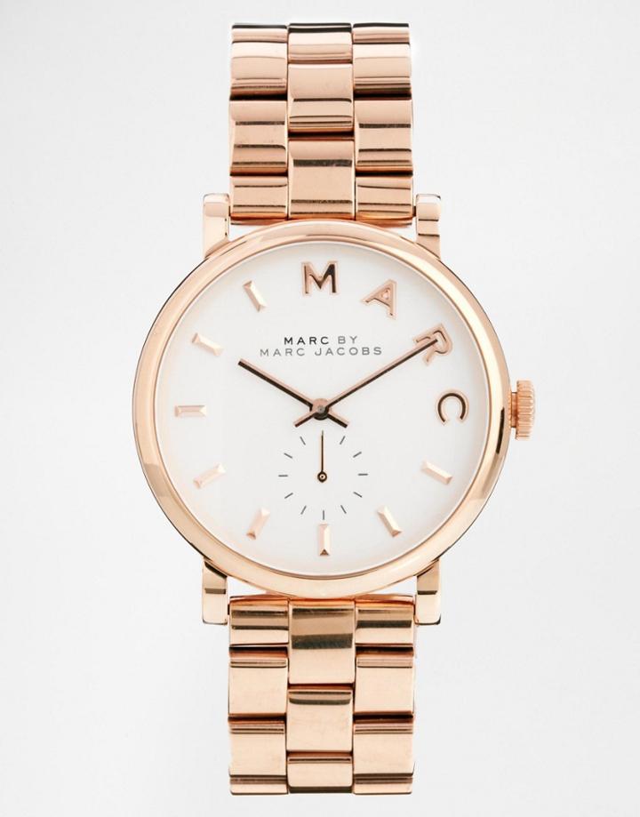 Marc Jacobs Baker Rose Gold Watch Mbm3244 - Rose Gold