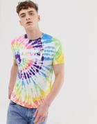 Levi's Batwing Logo Tie-dye T-shirt In Multi
