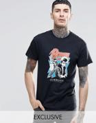 Reclaimed Vintage T-shirt With David Bowie Print - Black