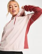 Nike Running Therma-fit Pacer Hoodie In Pale Pink