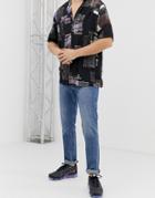 Weekday Sunday Tapered Jeans In Chelsea Blue - Blue