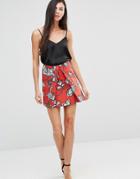 Finders Keepers Flashback Mini Skirt - Multi